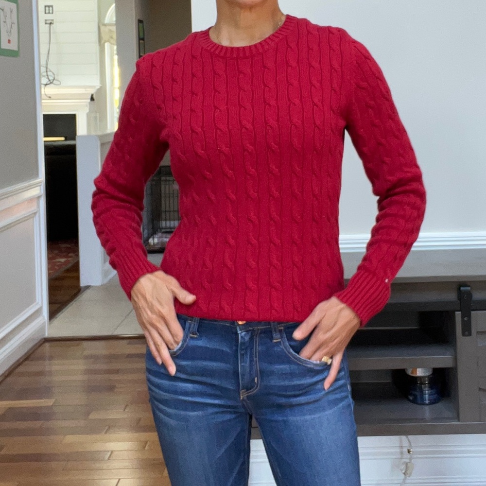 Tommy Hilfiger cable knit sweater